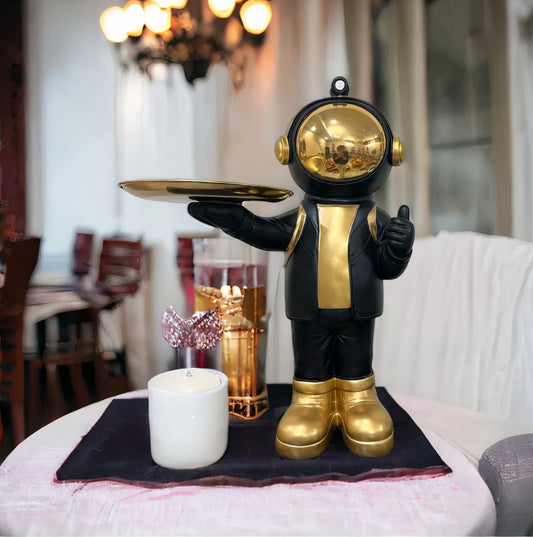 Astronaut With Tray