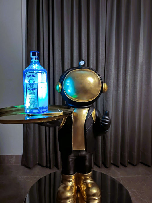 Astronaut With Tray