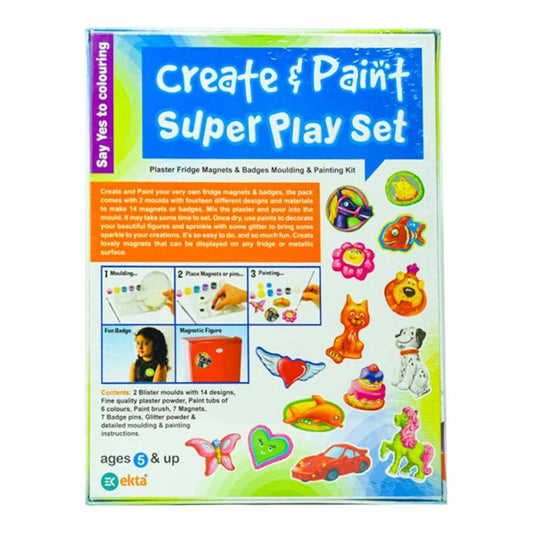 Create and Paint Super Play Set