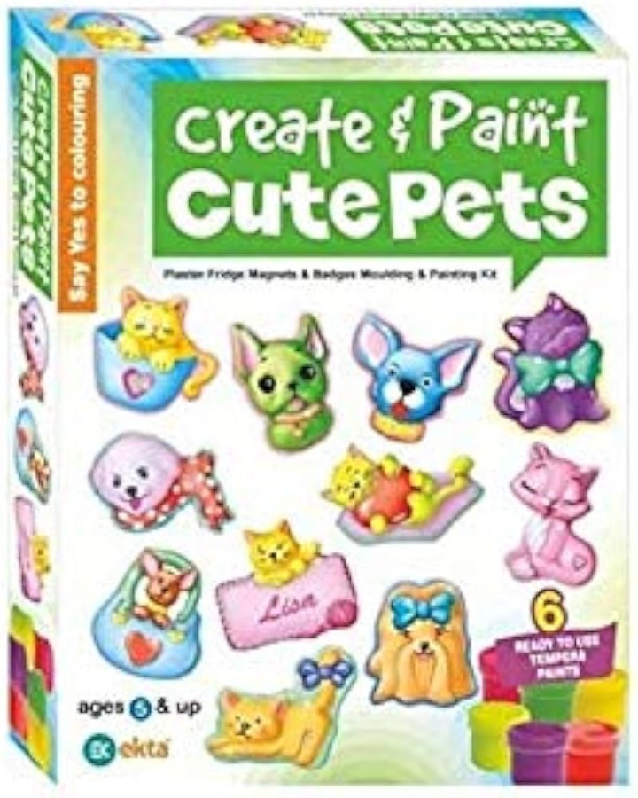 Create and Paint Cute Pets