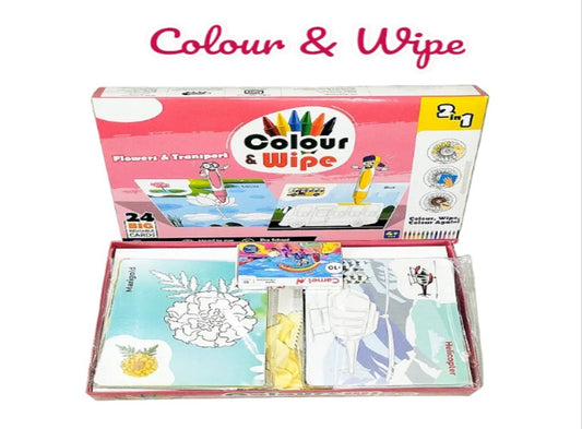 Colour & Wipe Flowers and Transport