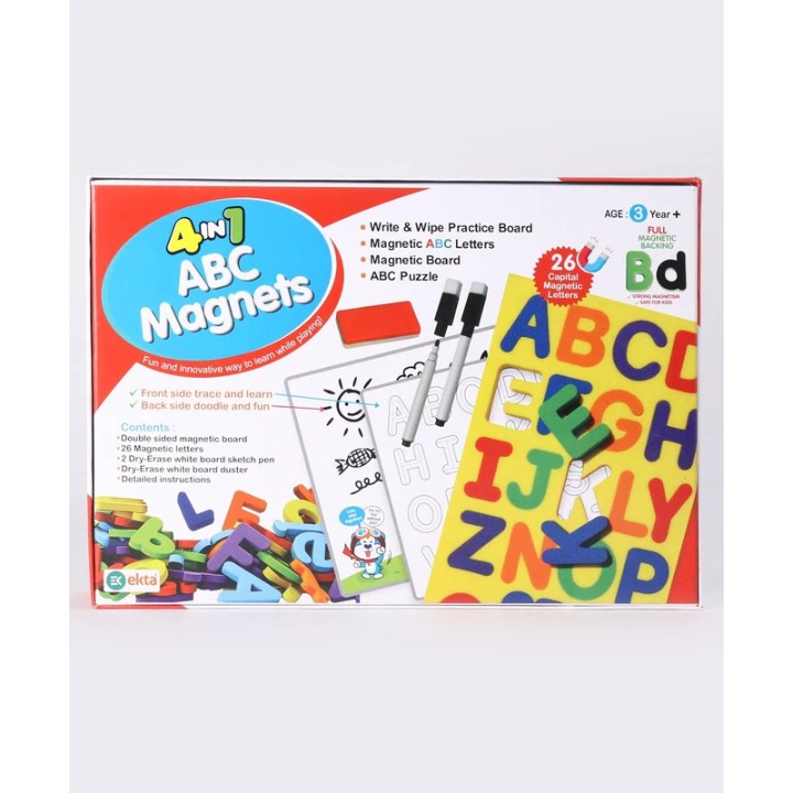 4 in 1 ABC Magnets