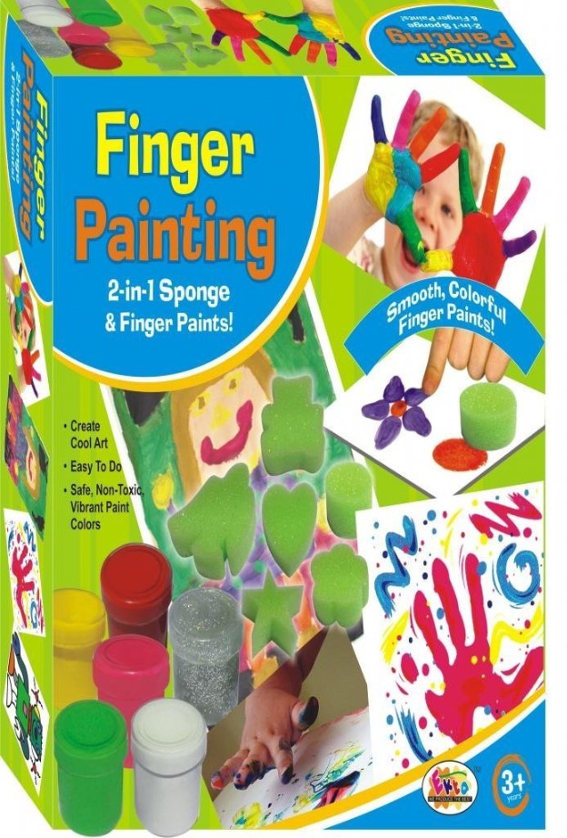 Finger Painting Sr