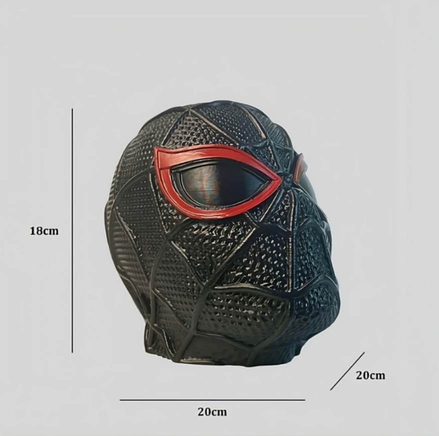 Spiderman Head Sculpture and Headphone Holder