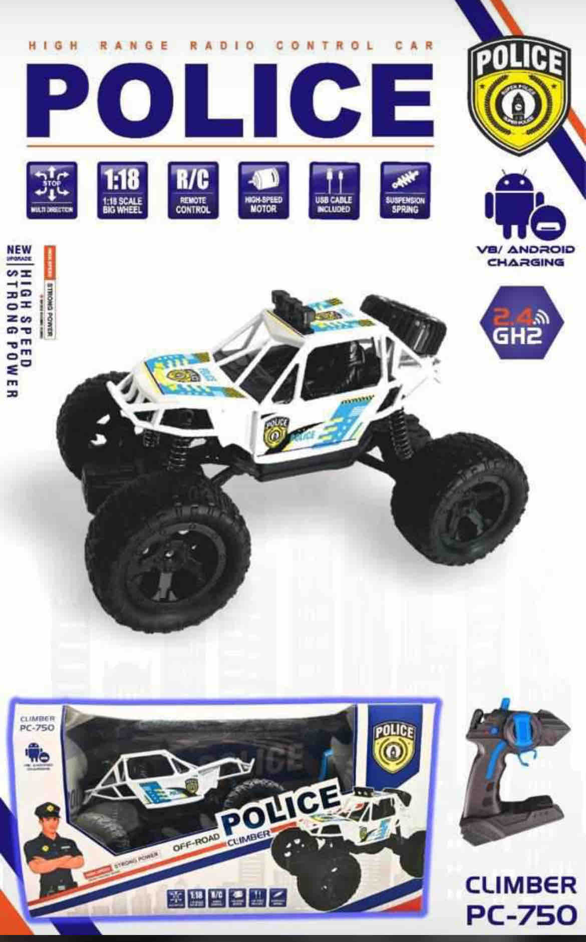 Police Monster Truck