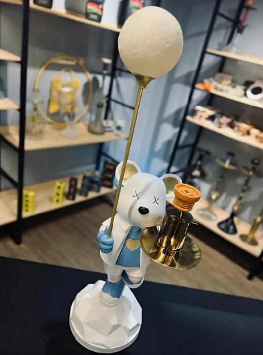 Nordic Teddy Bear with Tray