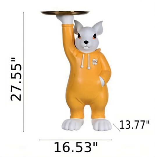 Chunky Rabbit with Tray