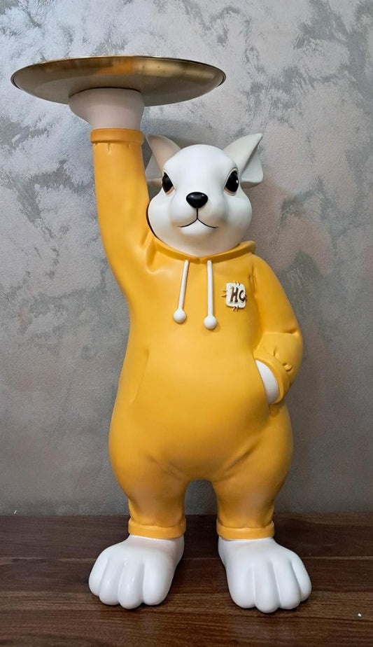 Chunky Rabbit with Tray