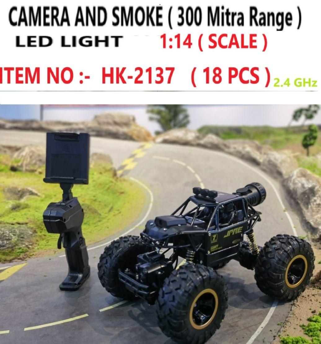 Camera Monster Truck with Smoke