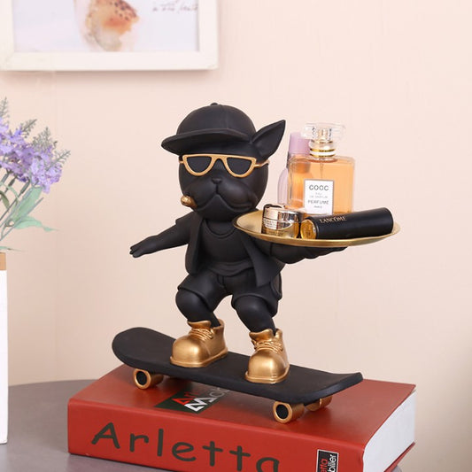 SkateBoard Dog with Tray