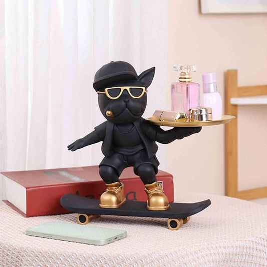 SkateBoard Dog with Tray