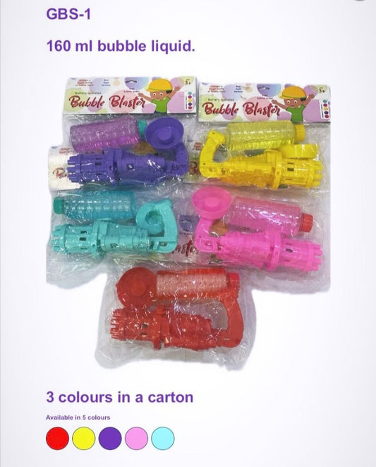 Panni Gattling bubble Gun with big bottle