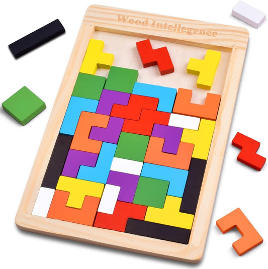 Wooden Russian blocks