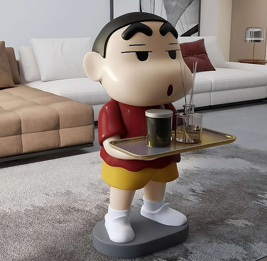 ShinChan with Tray