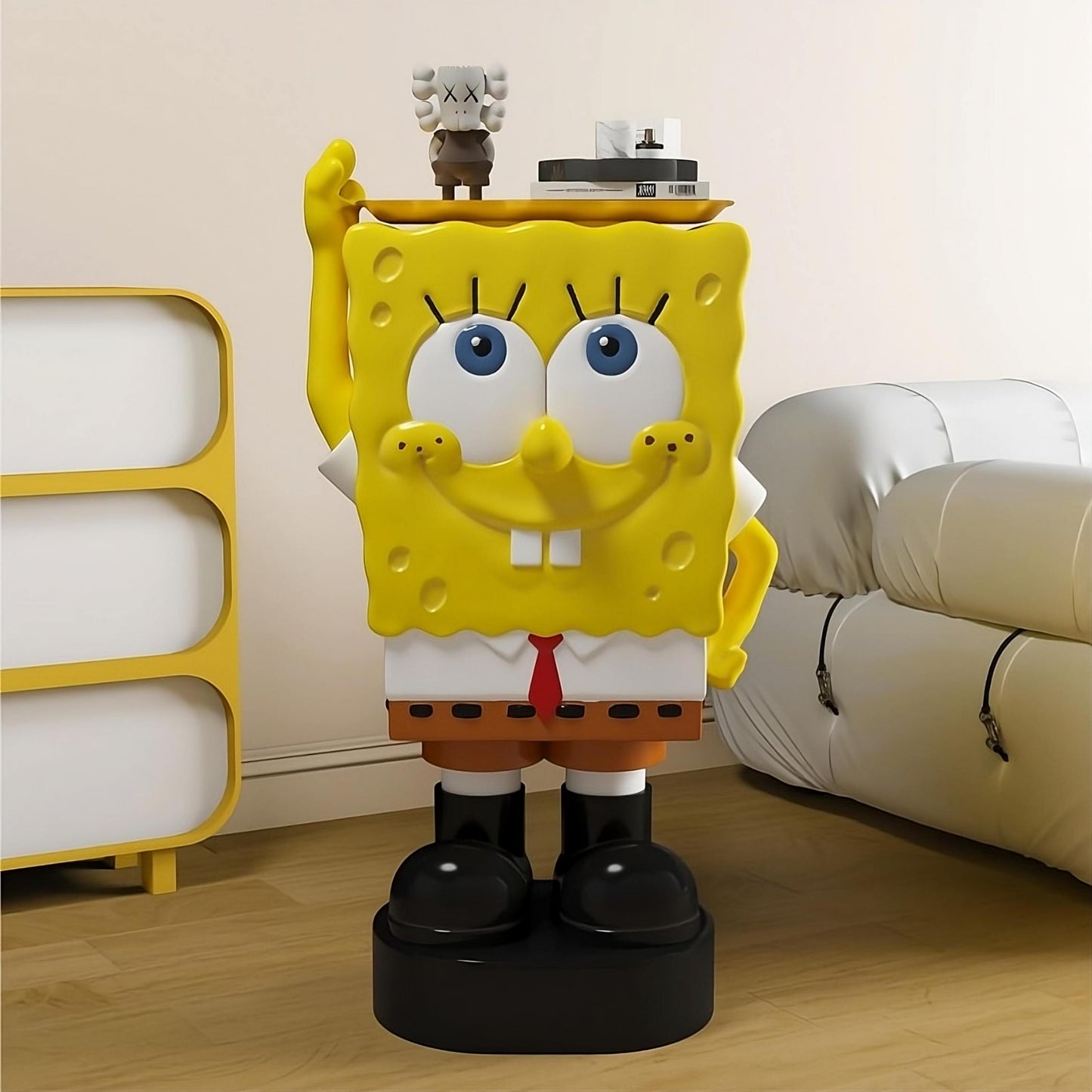 Spongebob with Tray