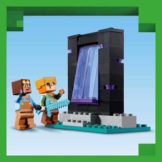 LEGO Minecraft The Axolotl House Building Kit for Ages 7+