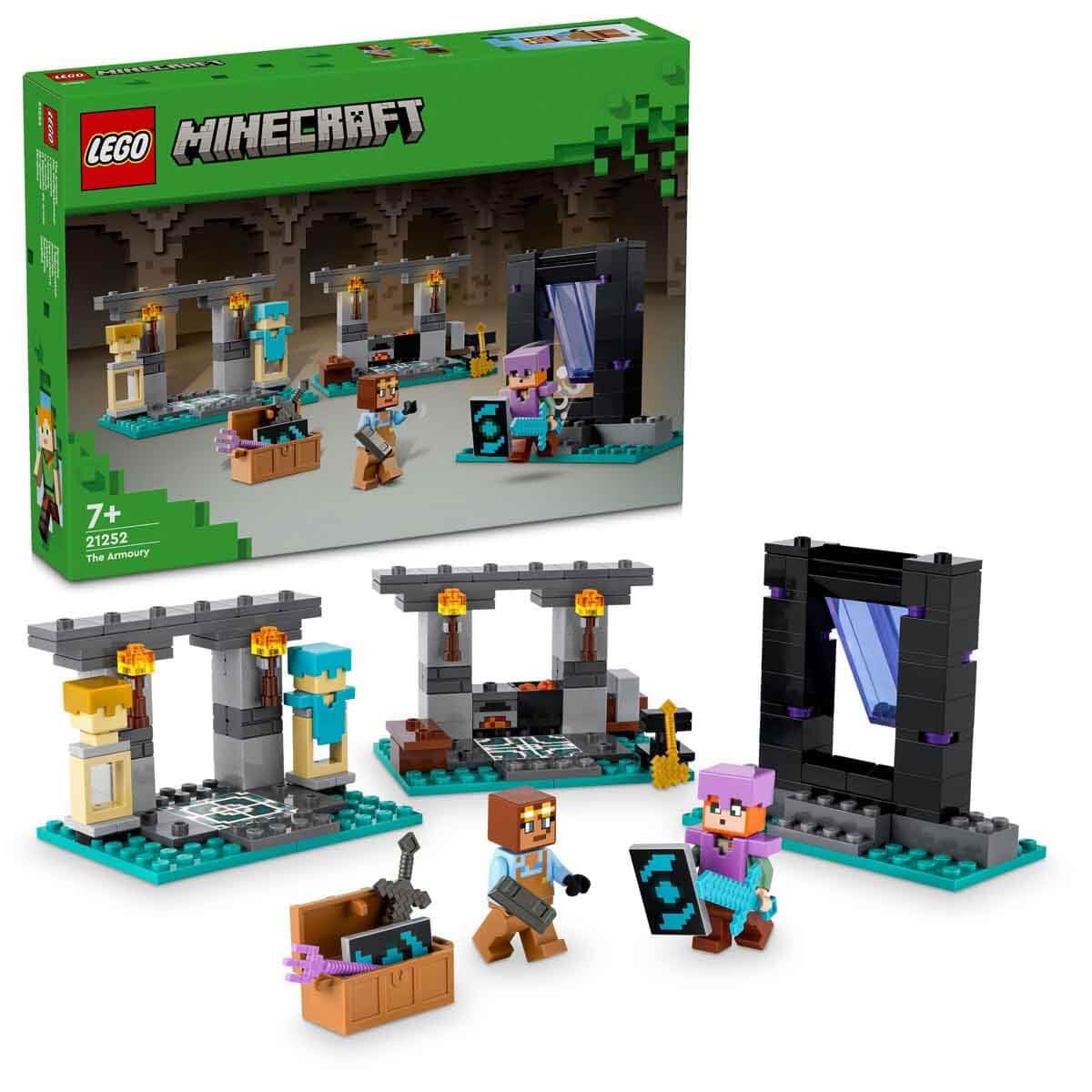 LEGO Minecraft The Axolotl House Building Kit for Ages 7+