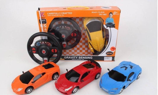 Gravity Sensing RC car (Video)