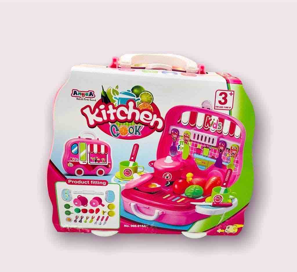 Attachi Kitchen Set with Wheels