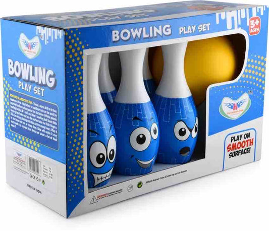 Big Blue Bowling Set