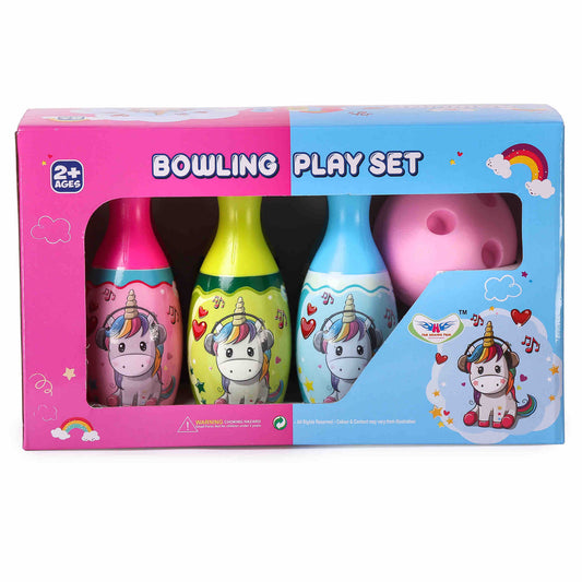 Unicorn Bowling Set