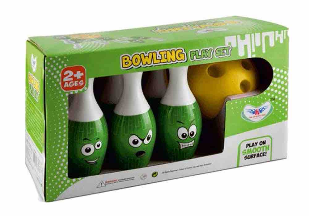 Medium Green Bowling Set