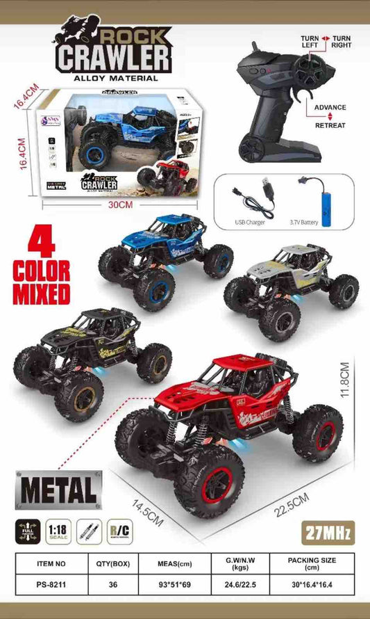 Rock Crawler Monster Truck (without smoke)