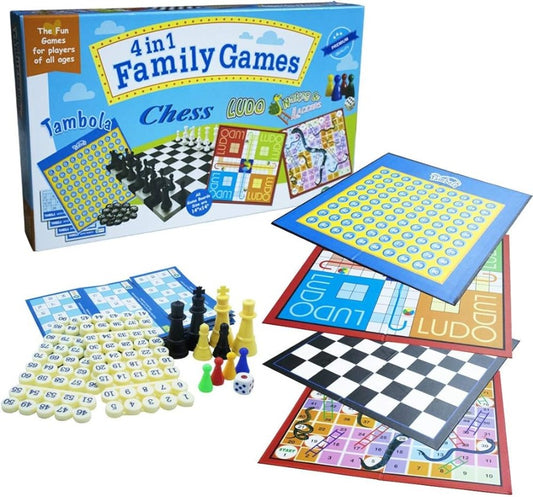 4 in 1 family games