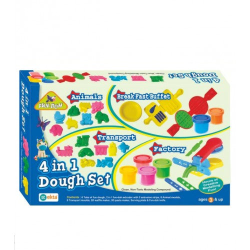 Ekta 4 in 1 Dough Set
