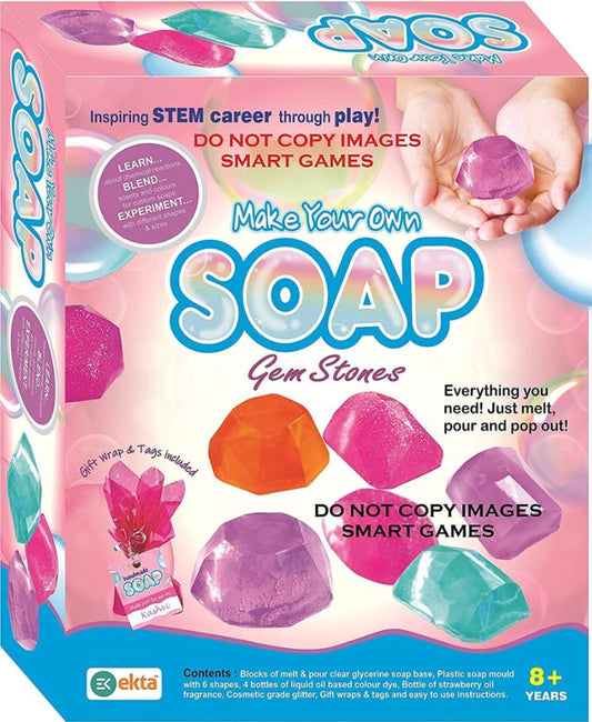 Make your own soap Gemstones