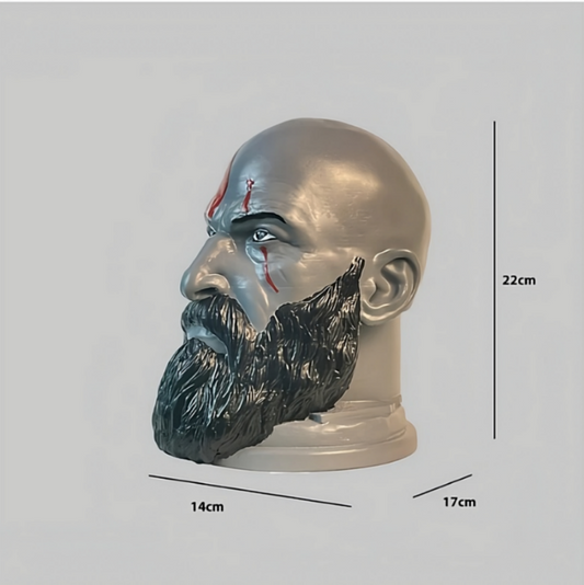 God of War Sculpture and Headphone Stand