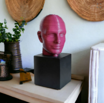 Spiral Head Sculpture