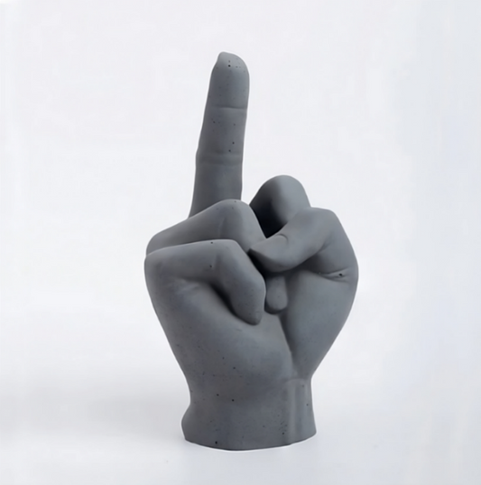 Middle Finger Sculpture