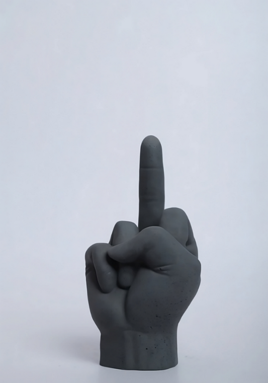 Middle Finger Sculpture