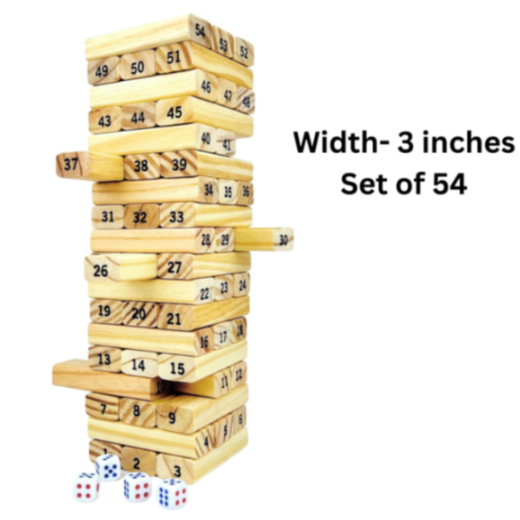 Big Wooden Jenga Blocks