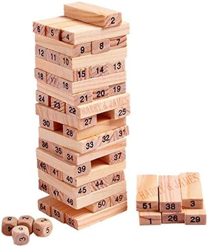 Small Jenga Blocks (Plastic Wrapped)