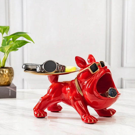 Bull Dog Open Mouth Butler