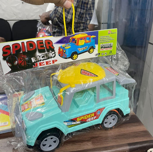 Spiderman Racing Jeep