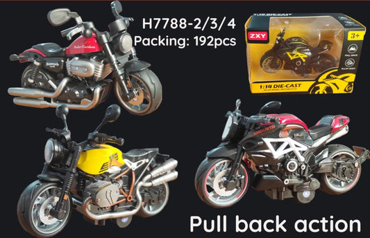 Die Cast Metal Bike