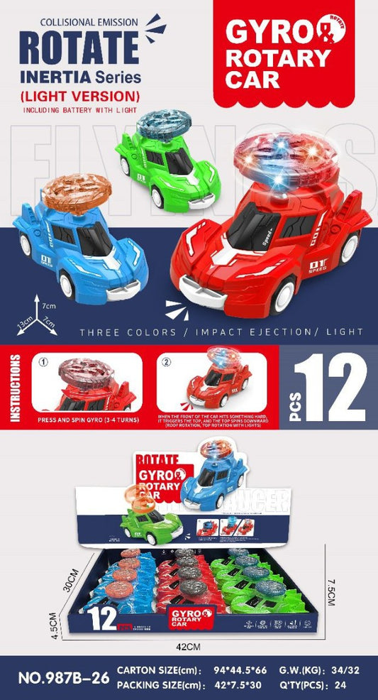 Friction Collision Car