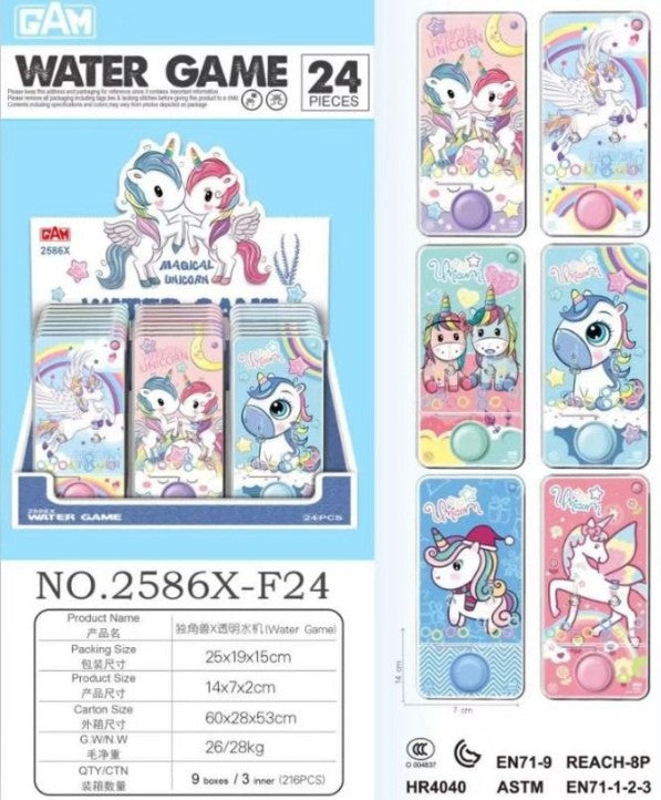 Unicorn Water Game