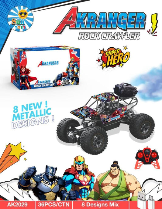 Akranger Monster Truck with Smoke