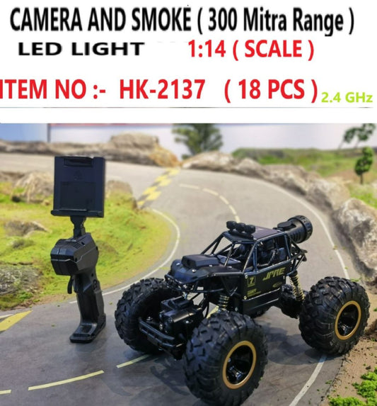 Camera Monster Truck with Smoke