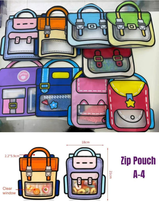 A4 Zip Pouch