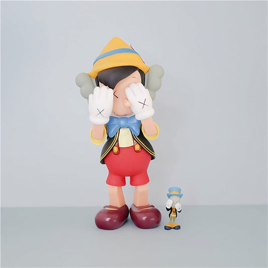 KAWS Pinocchio & Jiminy Cricket Figure