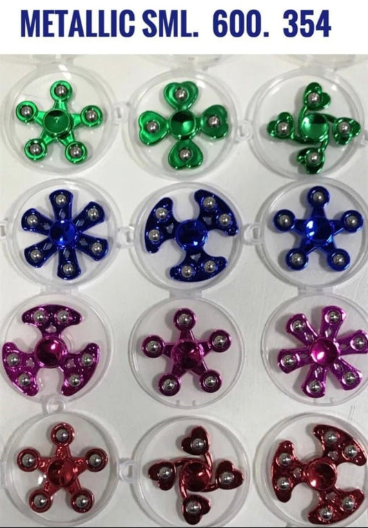 Small Metallic Spinner