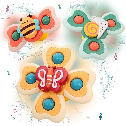 Vacuum Ratrtle Spinner Set of 3