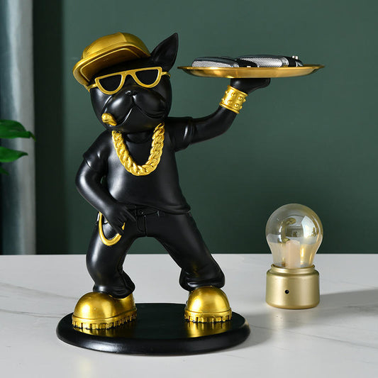 Rockstar Dog with Tray