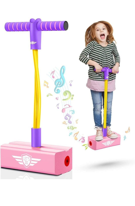 Pogo jumper with lights