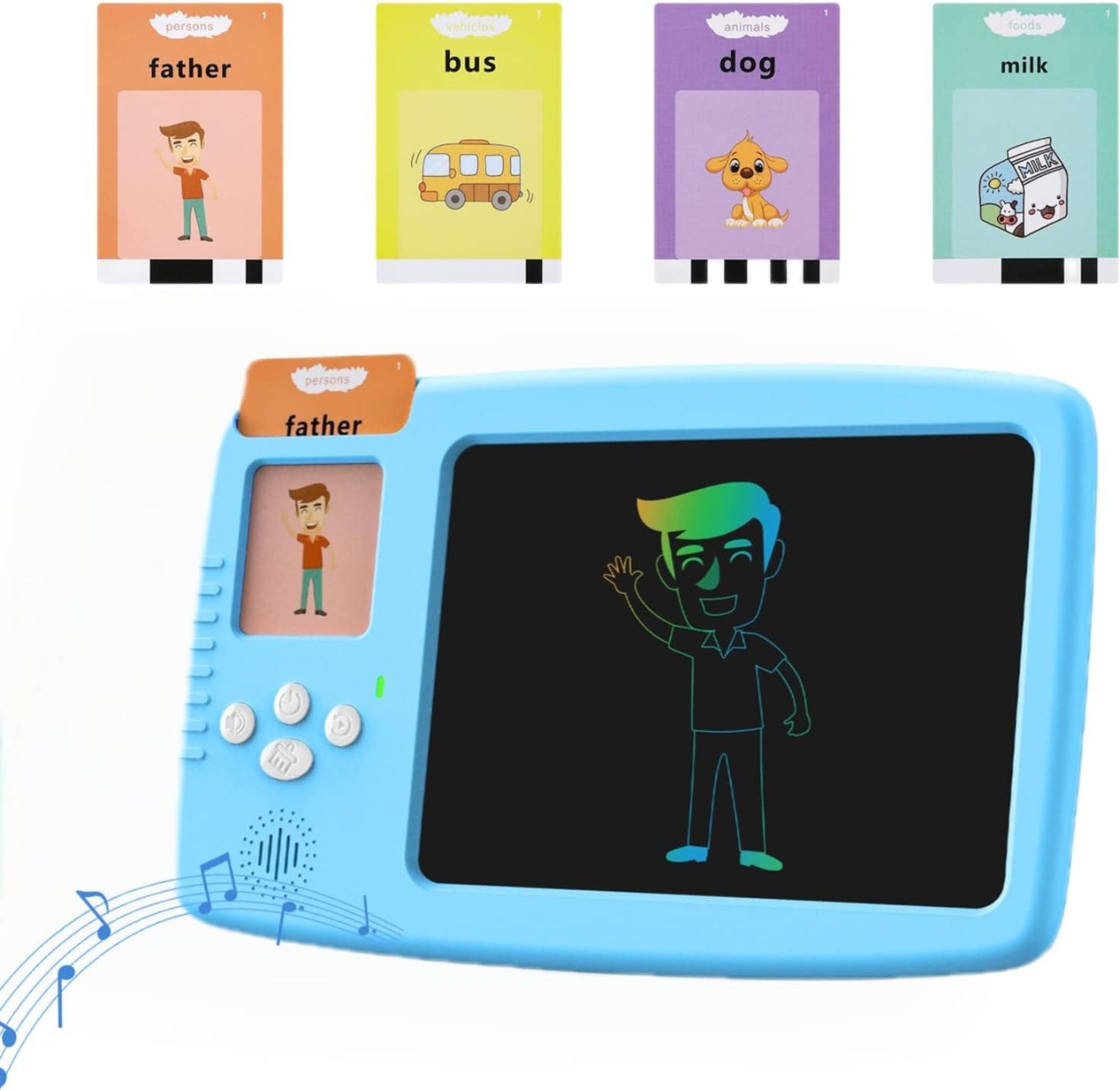 2 in 1 LCD Tab + Flash Card Reader